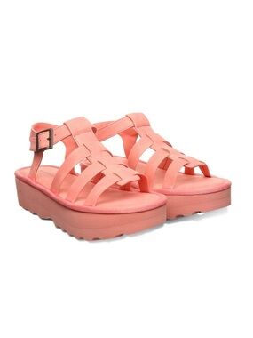 BEARPAW HIGH SEAS FISHERMAN GLADIATOR PLATFORM SANDAL
LANTANA CORAL PEACH NEWS8